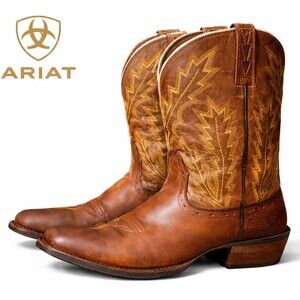 Ariat Adriano Moraes Western Cowboy Boots Men’s  Brown 10 D Style: 10008801